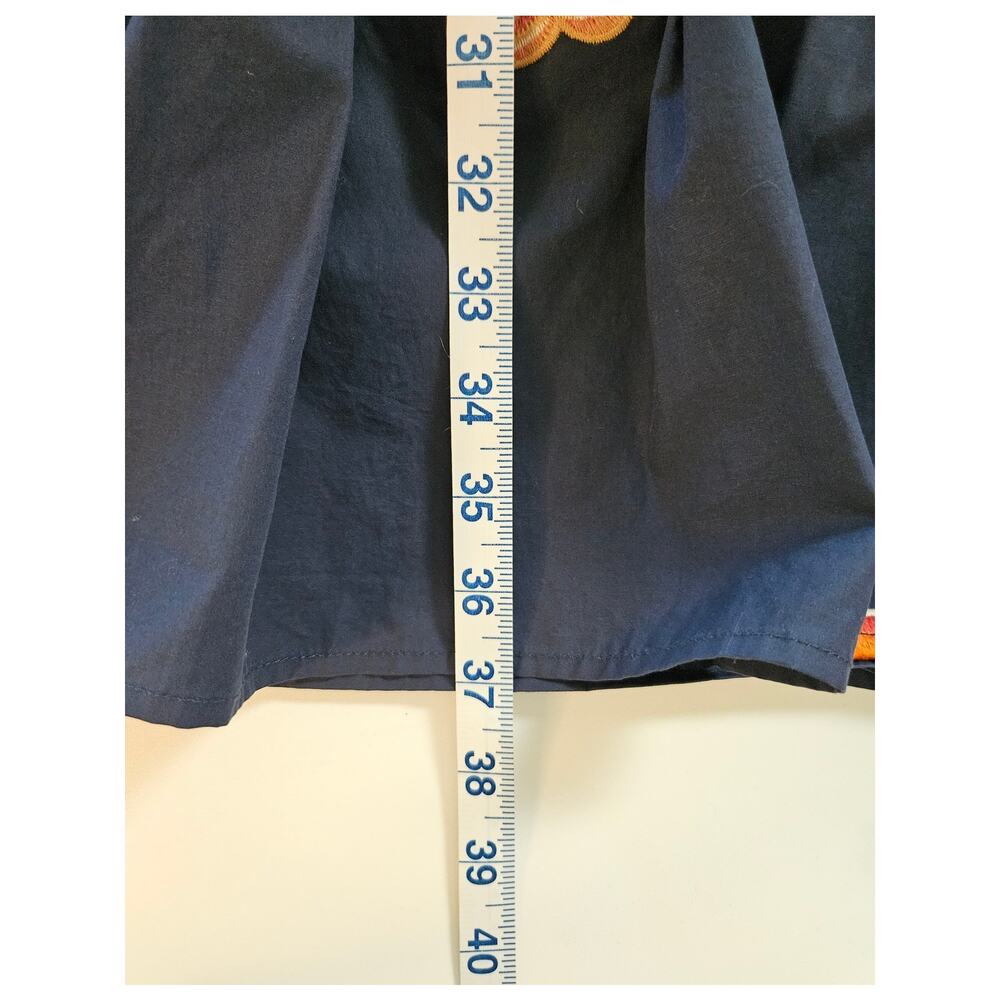 CIEBON Savannah Embroidered Cotton Shirtdress, Size XL - Picture 12 of 12